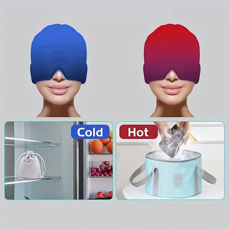 GORRO DE GEL PARA LA MIGRAÑA