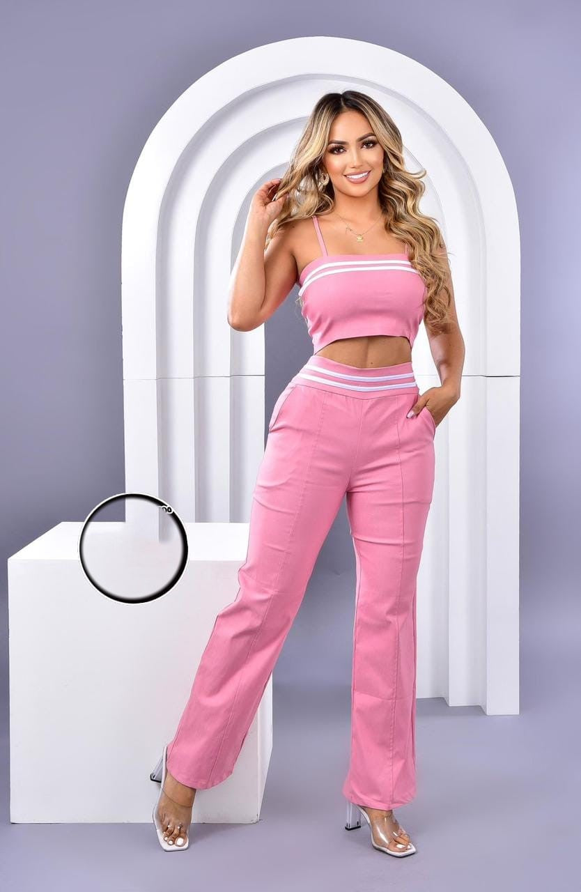 CONJUNTO DAMA BOTA ANCHA