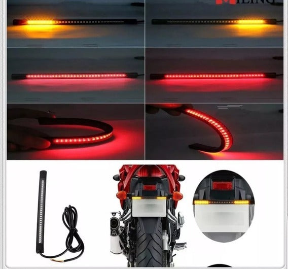 STOP LED INTEGRADO MOTO LUJOS ACCESORIOS