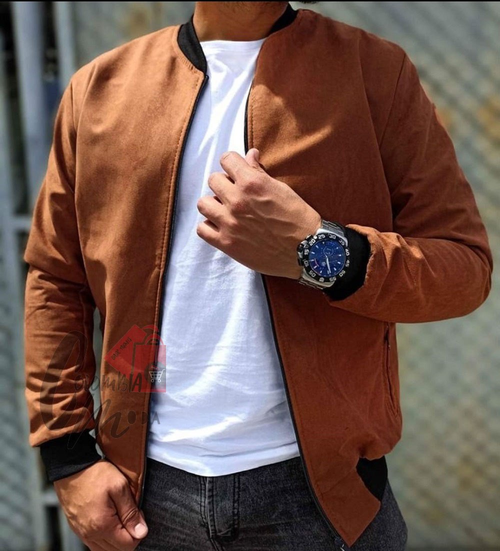 Chaqueta en gamuza forro térmico T36