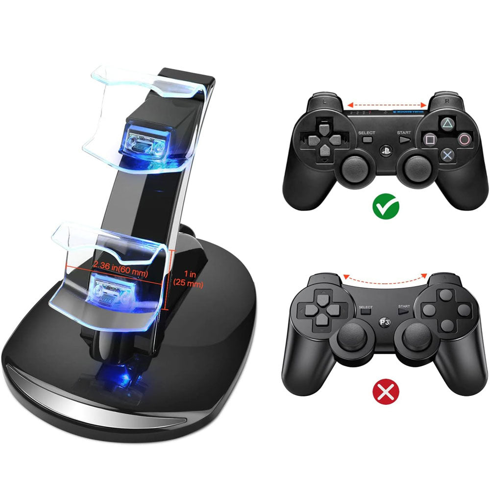 Soporte Base Cargador Negro Vertical