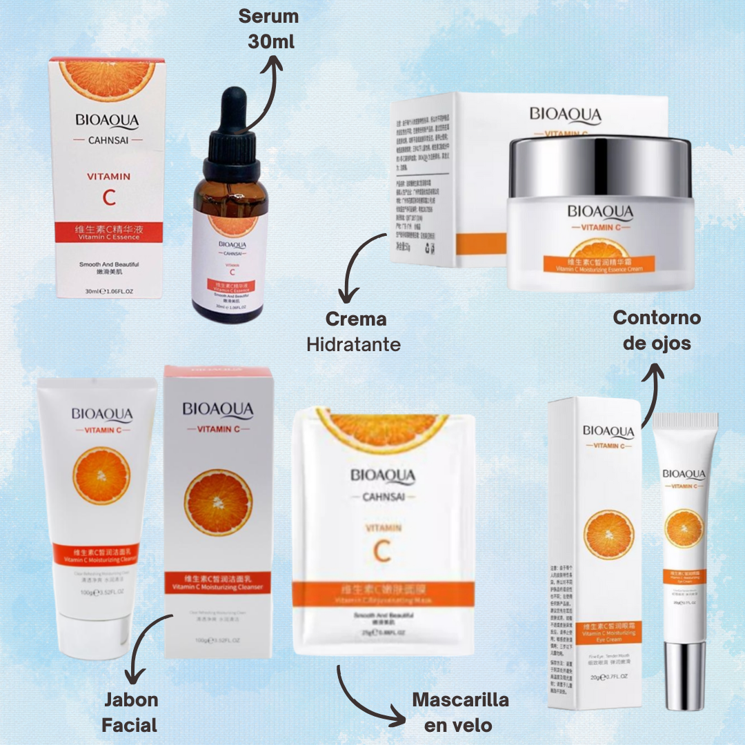 🌟Kit Vitamina C Bioaqua X5n3