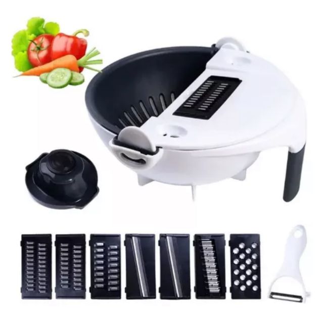 Rallador picador 9 en 1 cortador