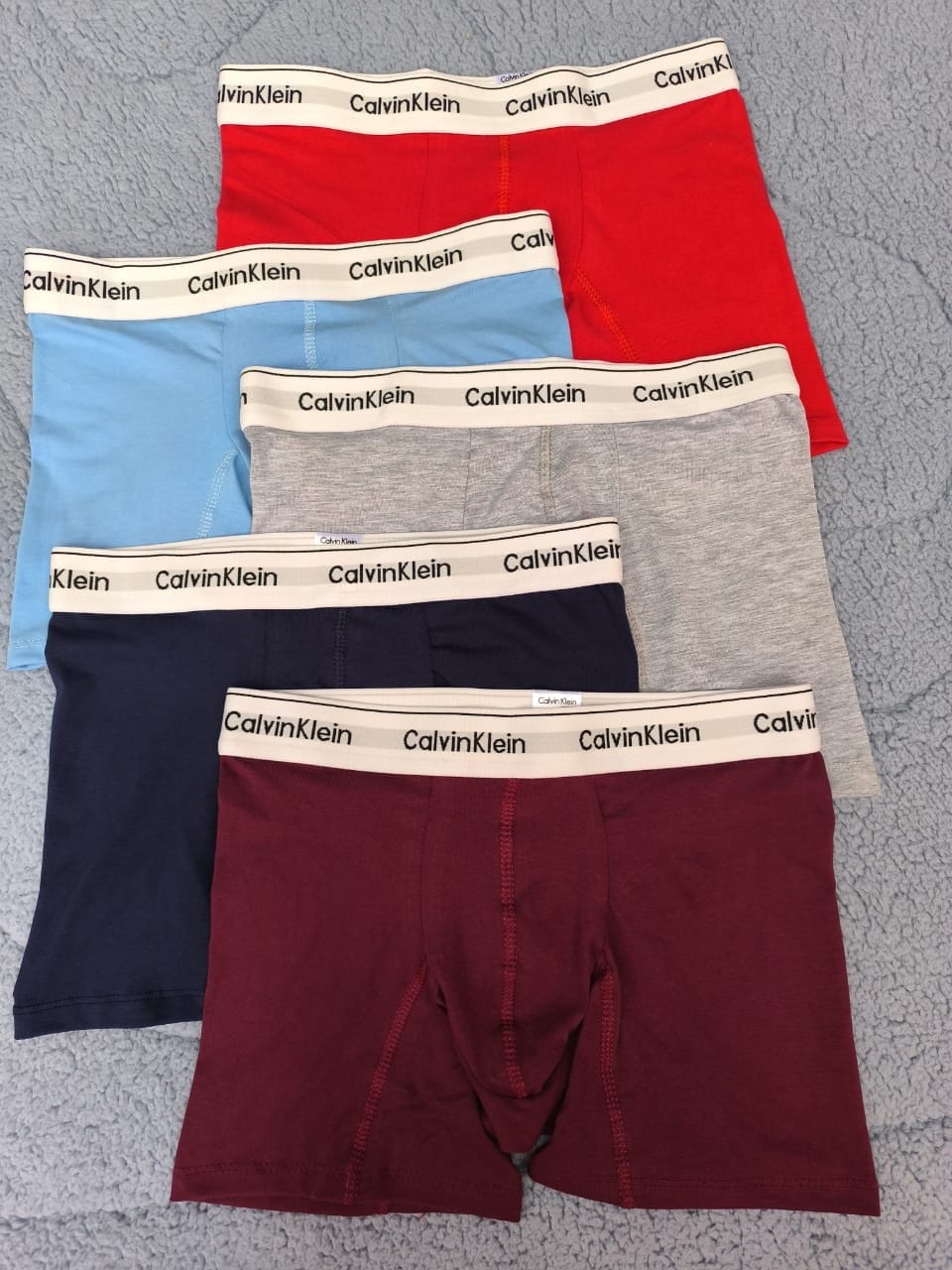 6 Boxer CK en algodon + 6pares de Medias