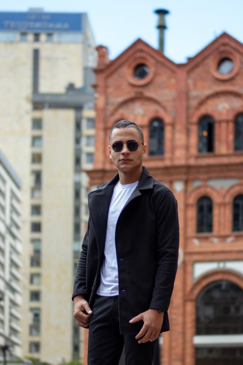 Gabán paño clásico hombre T36C