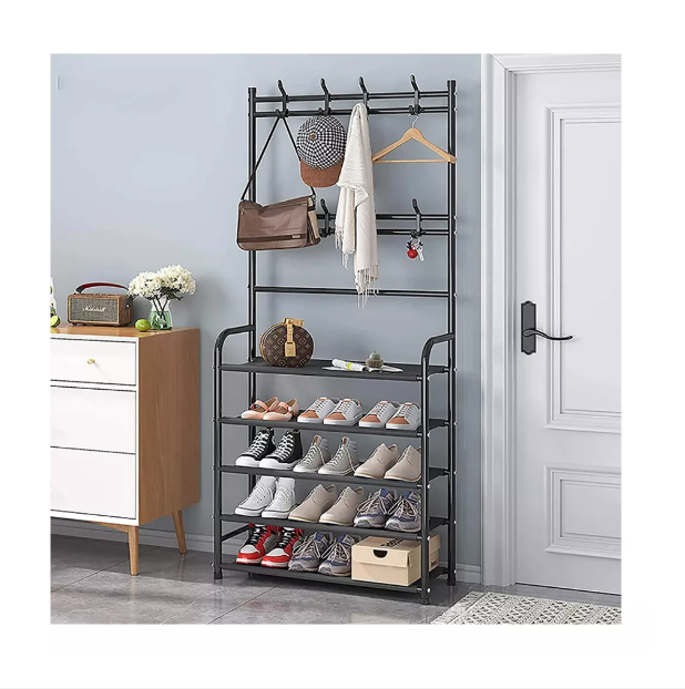 Zapatero Perchero Organizador 5 Niveles