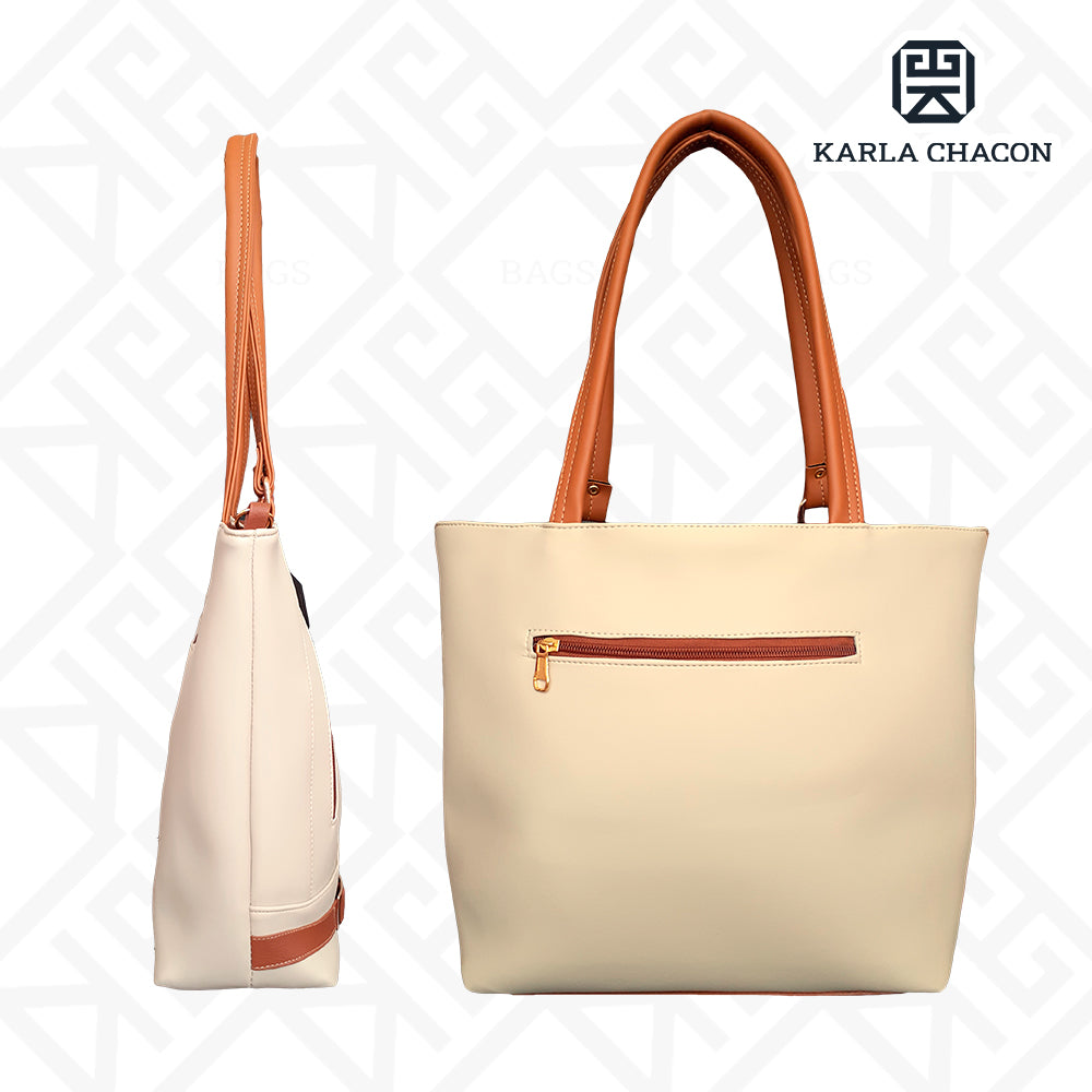 Bolso Dama Karla Chacon Gigi Beige