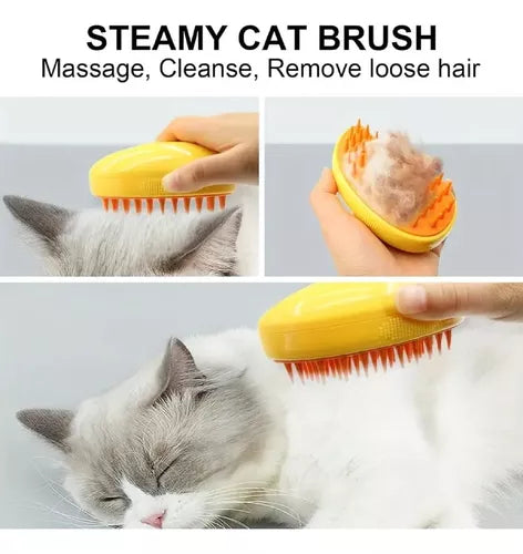Cepillo De Vapor Para Gatos Y Perros