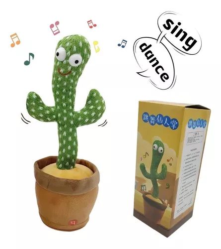 Cactus Bailarin Imita Voz Musical Bailar