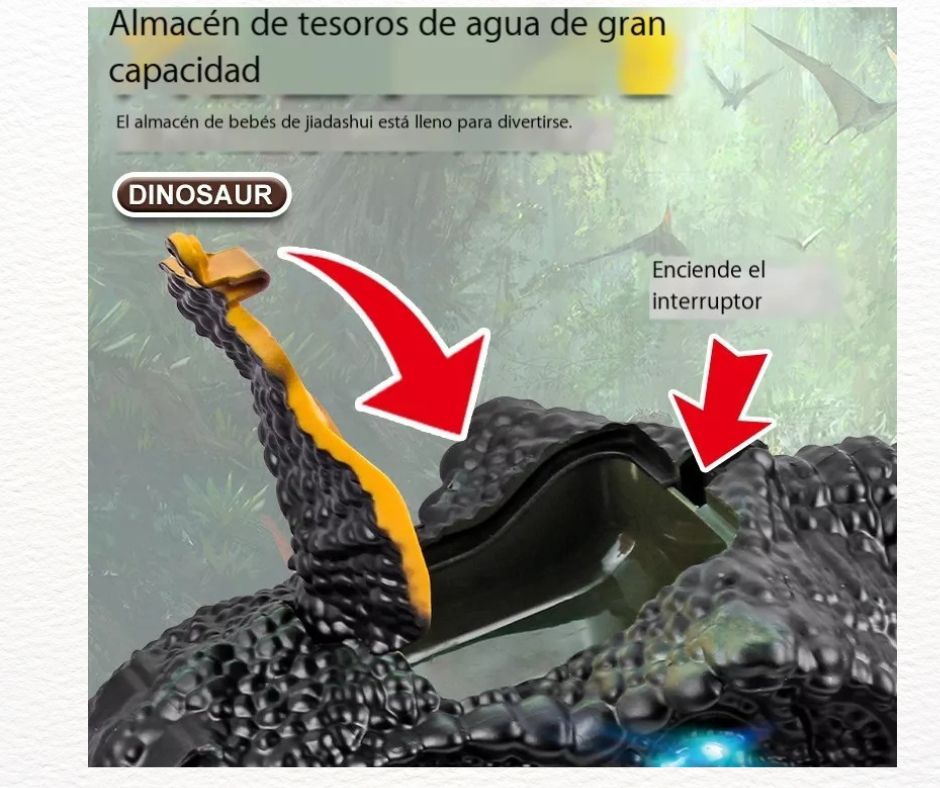 Pistola De Juguete De Dinosaurio