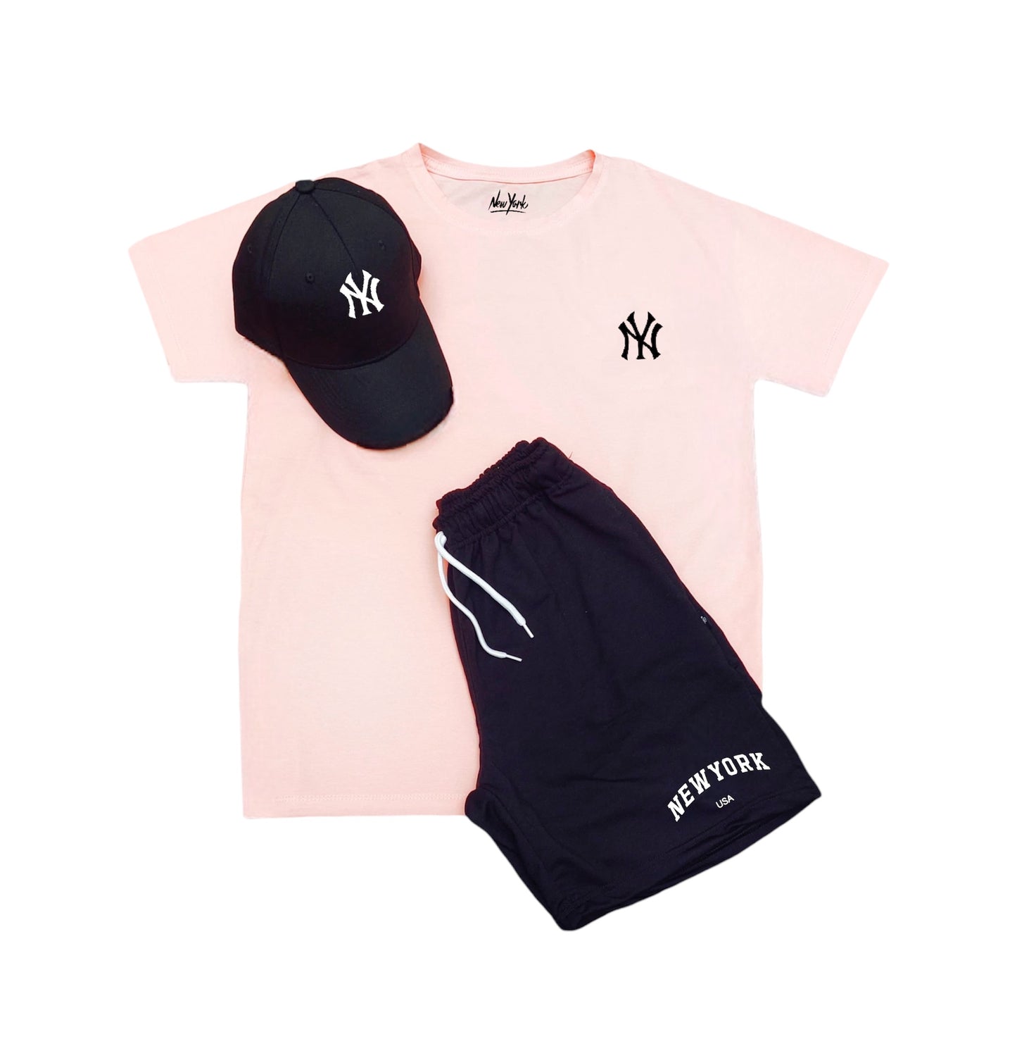 Camiseta + Pantaloneta + Gorra, New York