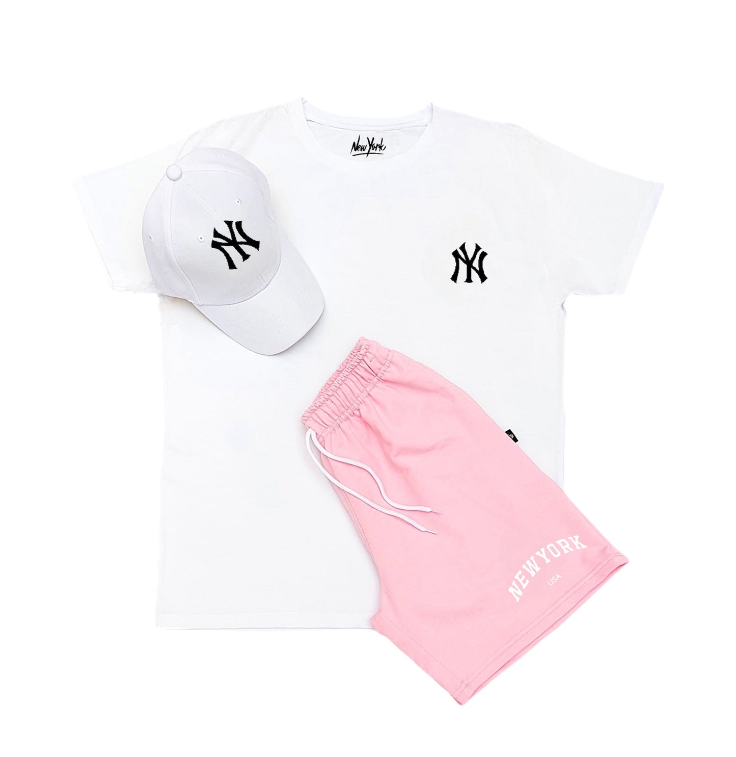 Camiseta + Pantaloneta + Gorra, New York