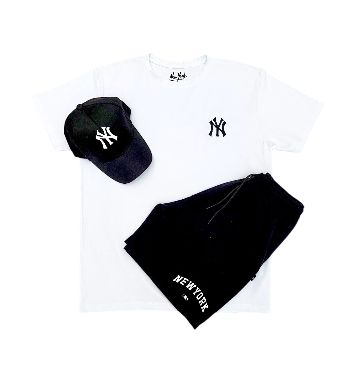 Camiseta + Pantaloneta + Gorra, New York