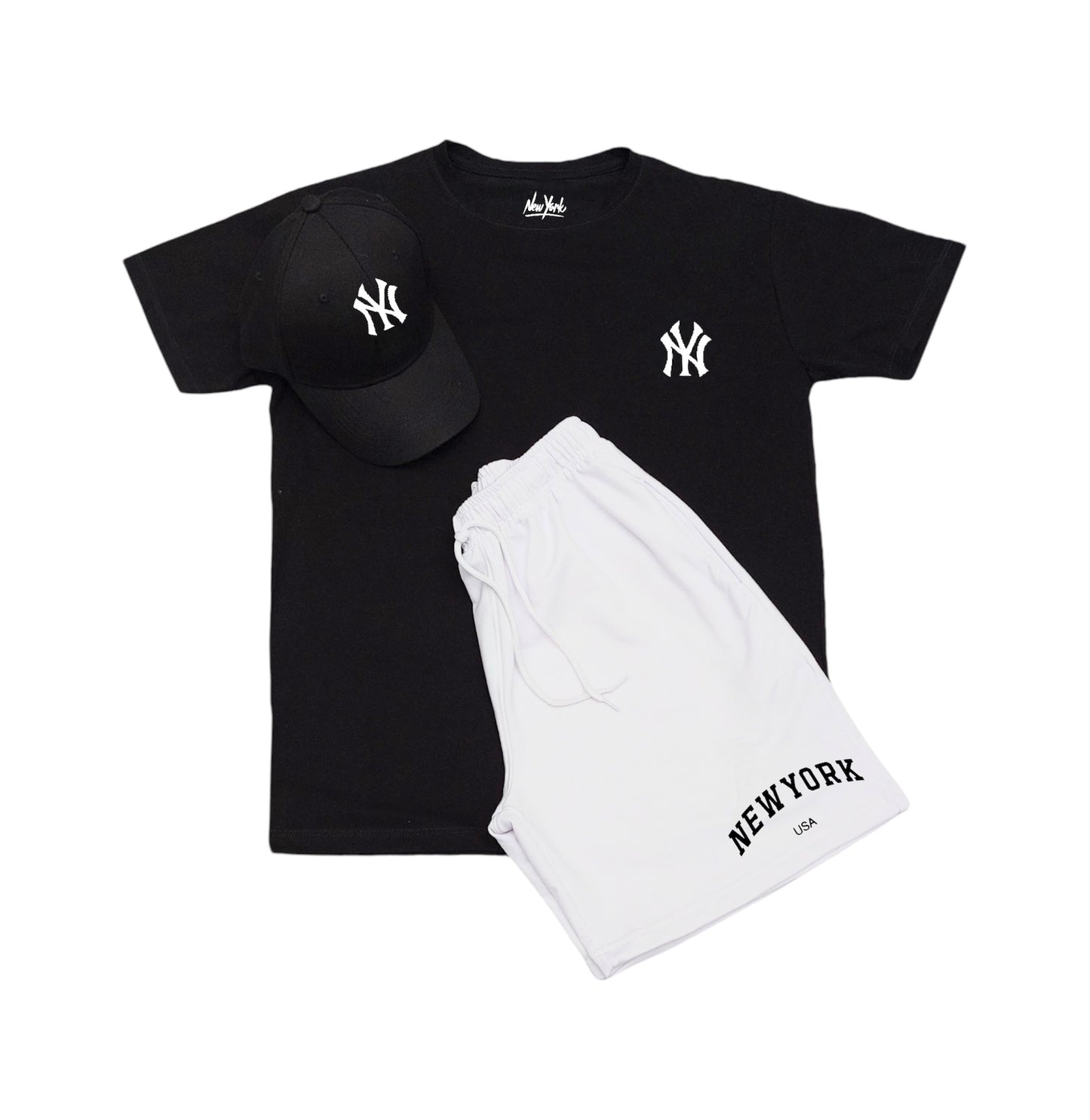 Camiseta + Pantaloneta + Gorra, New York