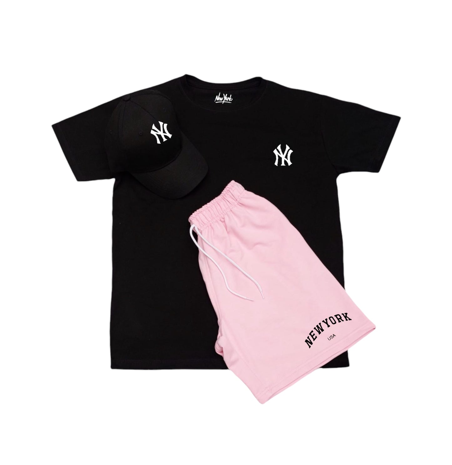 Camiseta + Pantaloneta + Gorra, New York