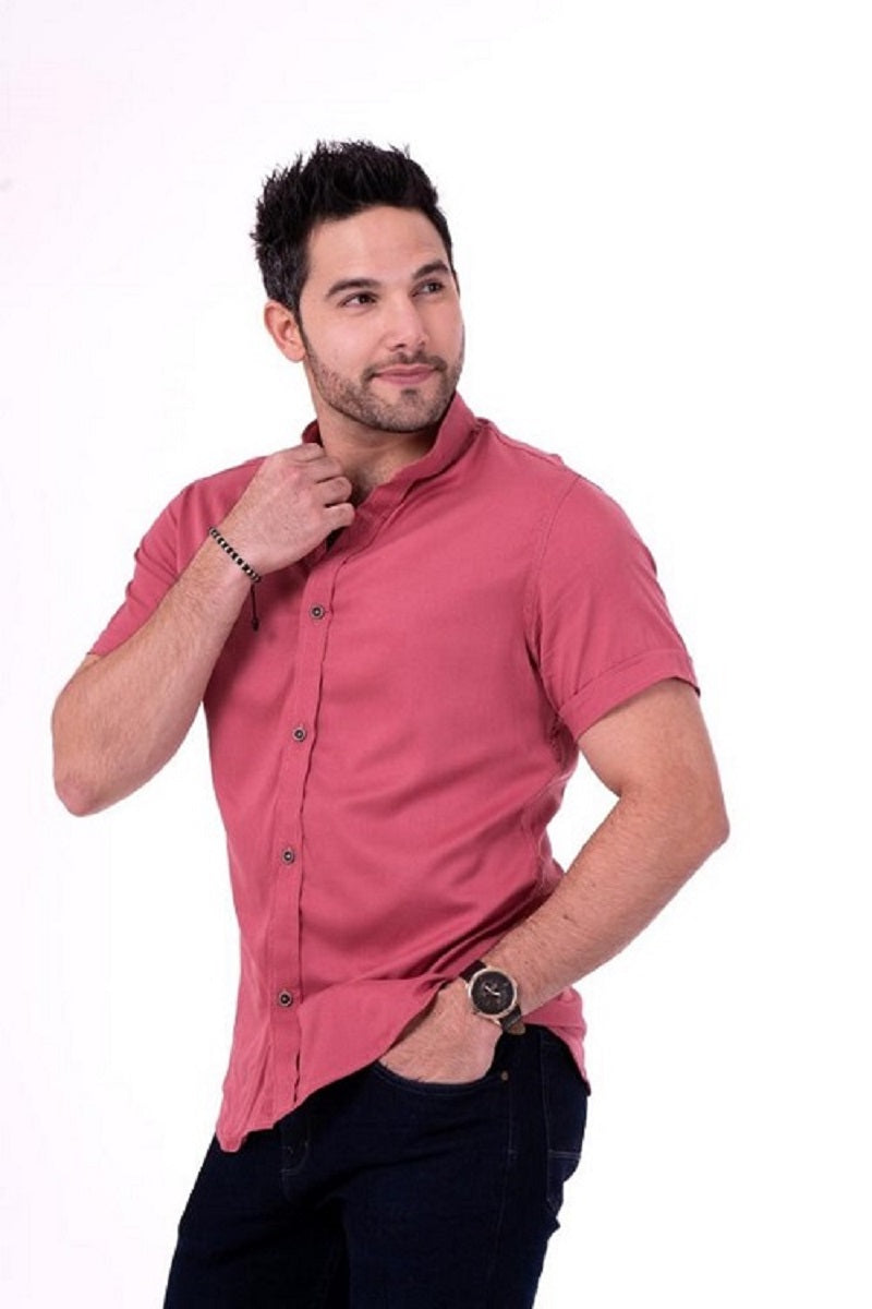 Camisa manga corta caballero T85B1