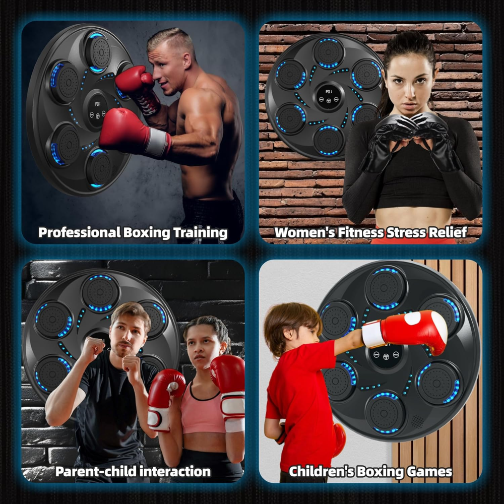 Entrenador De Boxeo  Bluetooth 49cm Gran