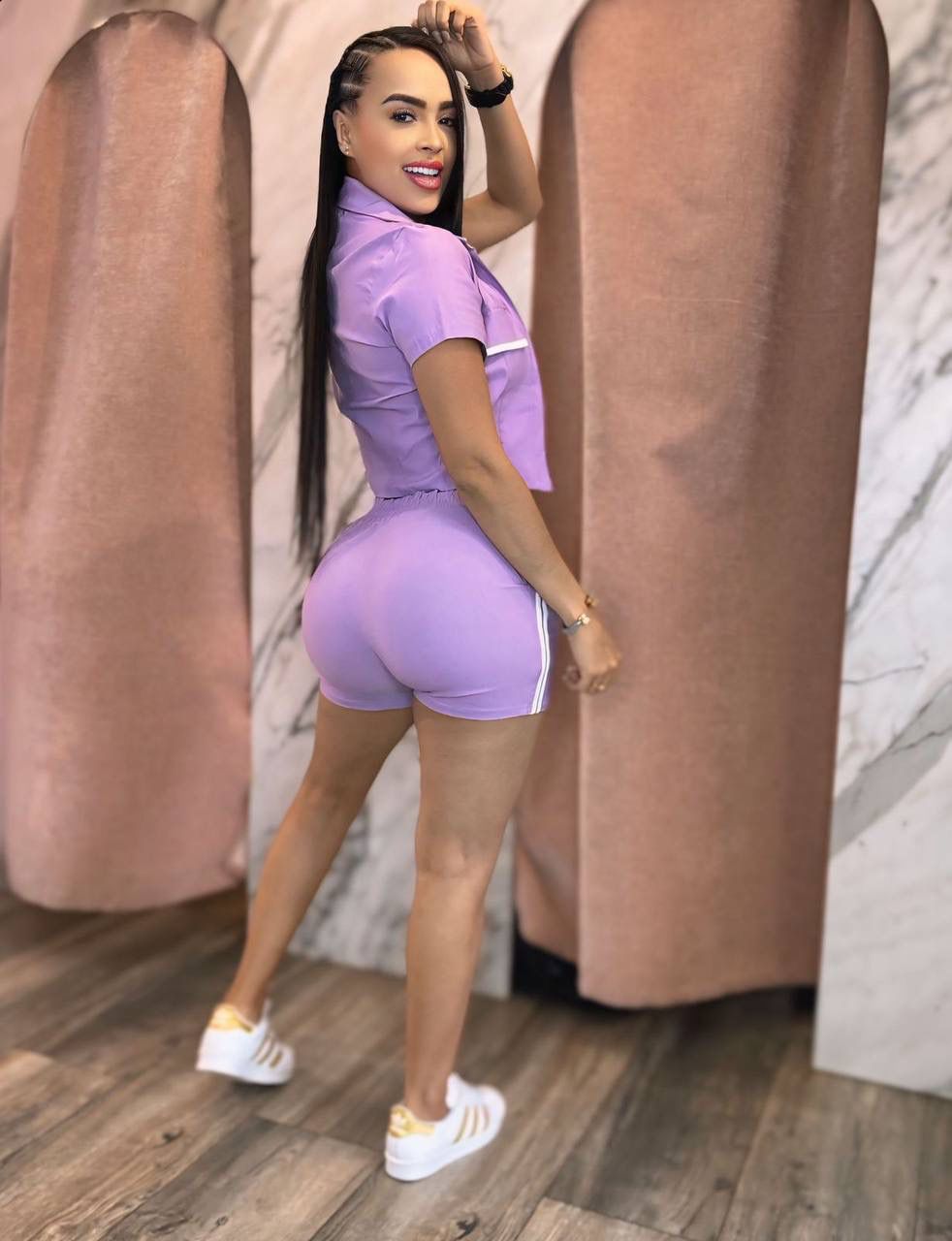 ✨ Conjunto Short, Blusa Y Chaleco M028 ✨