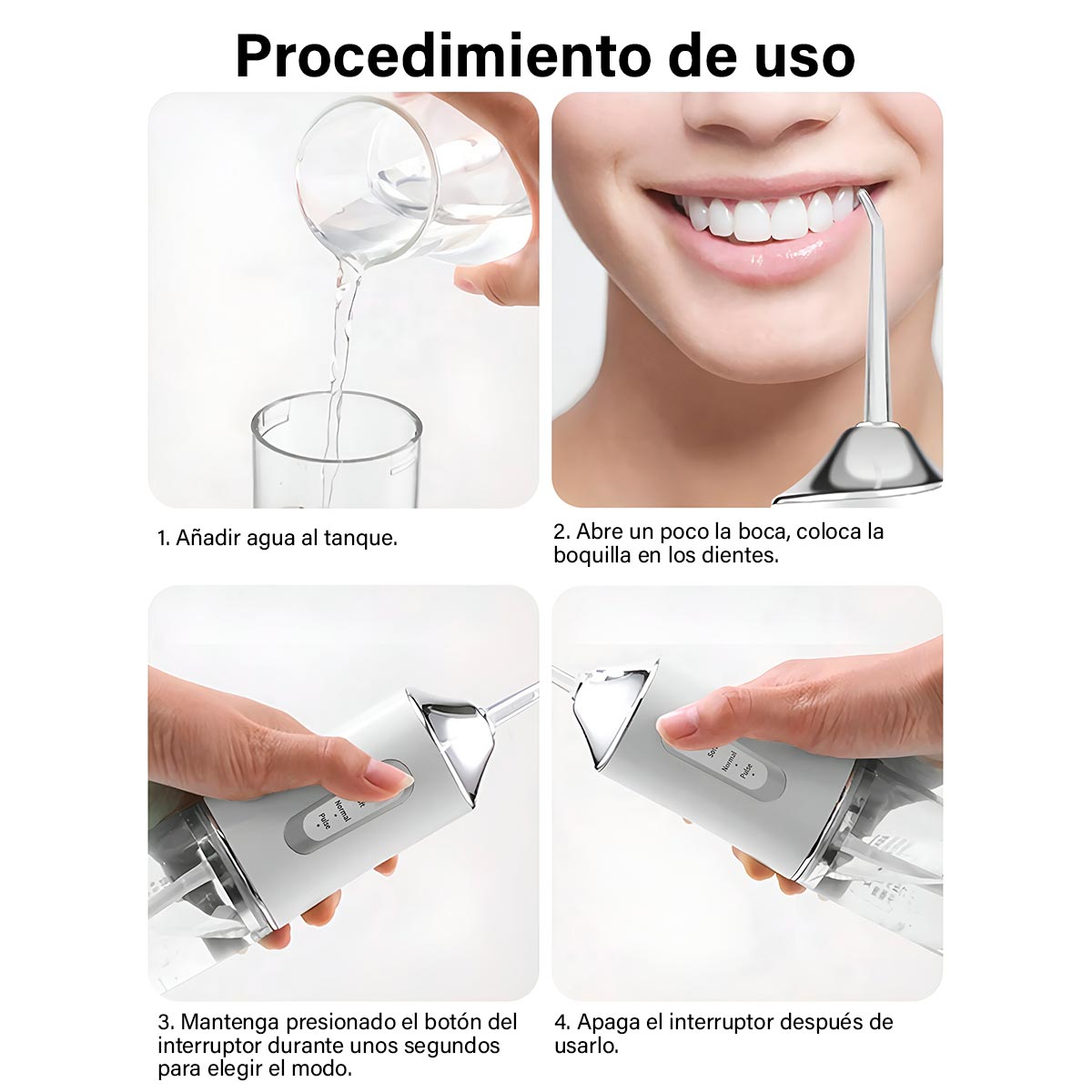 Irrigador Bucal Limpieza Oral KRD-1948