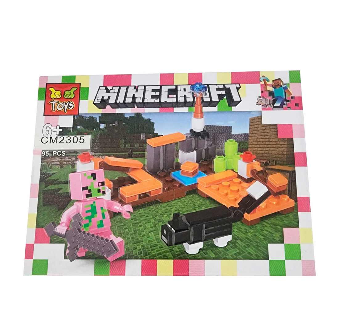 Minecraft Heroes X 4 Pcs Armables Armato