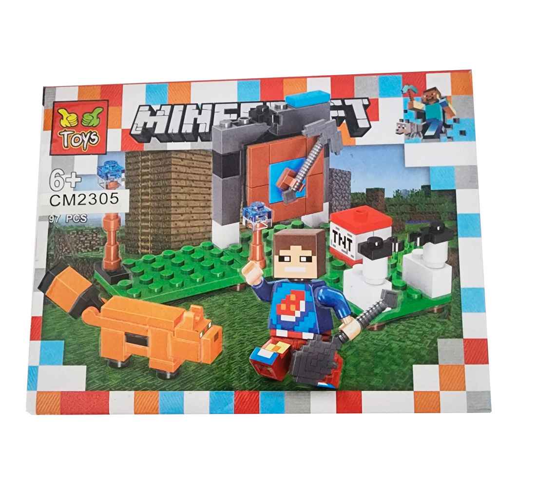 Minecraft Heroes X 4 Pcs Armables Armato