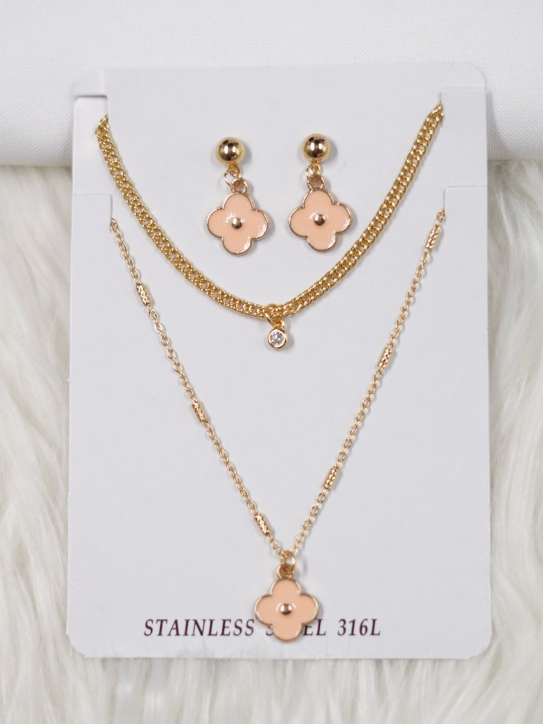 REGALO MAMÁ JUEGO CADENAS-DIJES-ARETES