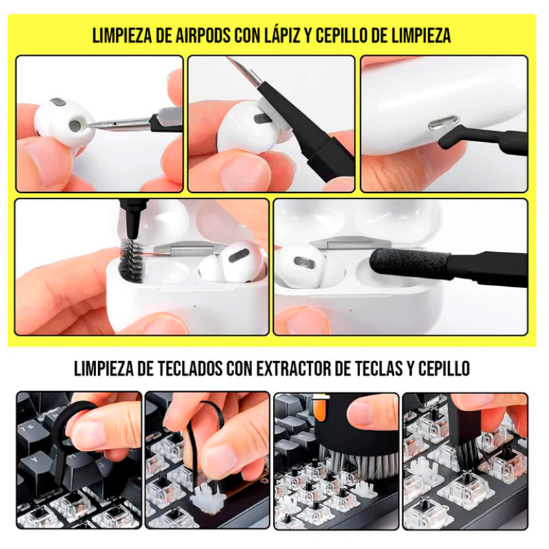 Cepillo De Limpieza 20 En 1