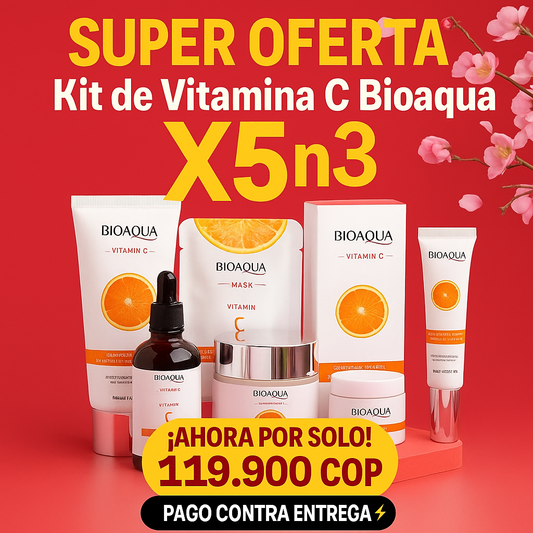 🌟Kit Vitamina C Bioaqua X5n3